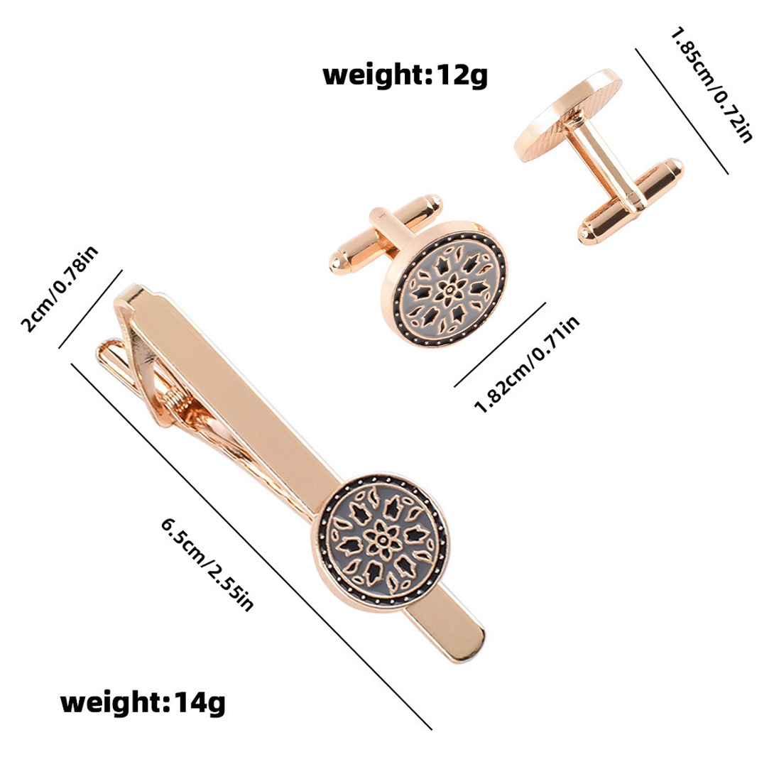 Set Penjepit Dasi dan Manset M - Tie Bar Set Gift ulasan dan harga