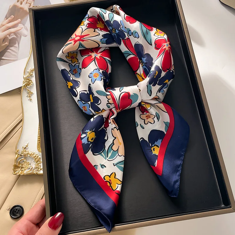 Syal Persegi Mewah Untuk Wanit - Scarf Silk Square ulasan dan harga