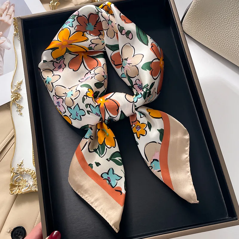 Syal Persegi Mewah Untuk Wanit - Scarf Silk Square ulasan dan harga