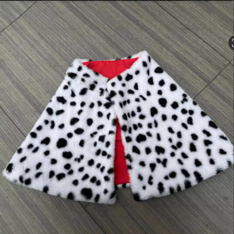 Aksesoris Kostum Cruella Devil - Face Scarf Mask ulasan dan harga